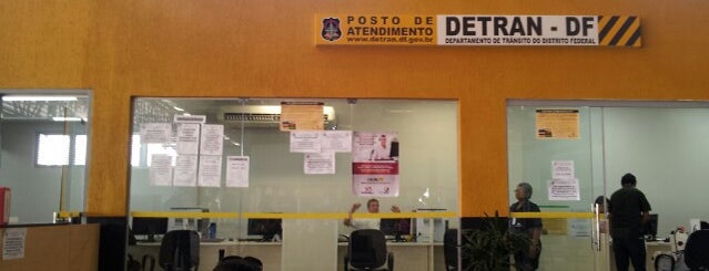 DETRAN/DF - Departamento de Trânsito do Distrito Federal is one of สถานที่ที่ Soraia ถูกใจ.