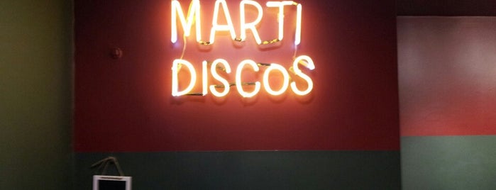 Marti Discos is one of Locais curtidos por Julia.