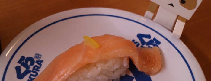 Kura Sushi is one of 寿司 行きたい.
