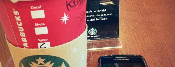 Starbucks is one of Tangerang City.