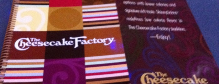 The Cheesecake Factory is one of Houston.