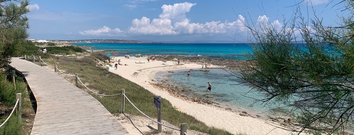 Es Calo is one of Formentera.