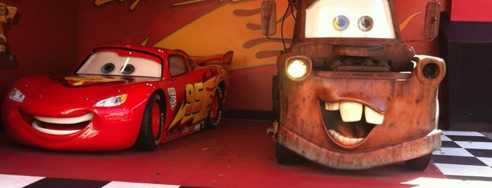 Team McQueen: Cars Meet and Greet is one of Walt Disney World - Disney's Hollywood Studios.