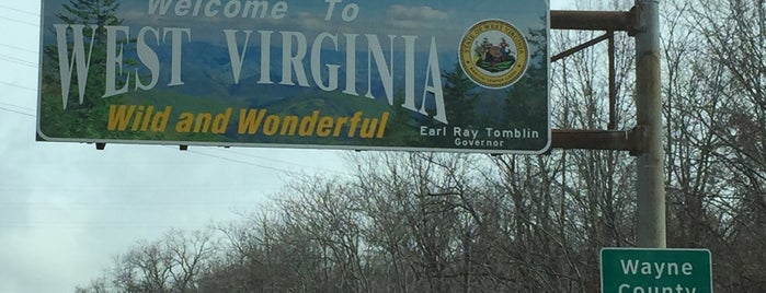 Kentucky / West Virginia State Line is one of Favorites.