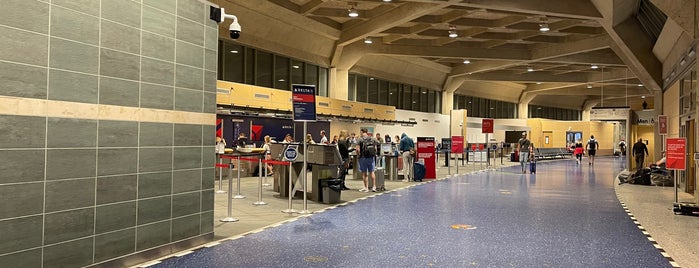 Delta Air Lines Ticket Counter is one of I been here !.