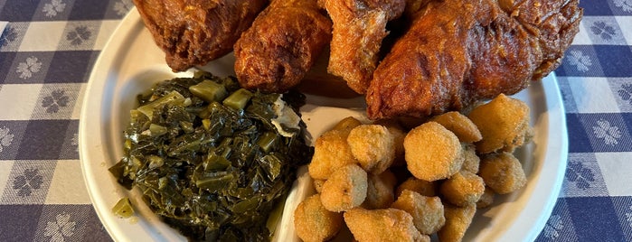 Gus’s World Famous Fried Chicken is one of KC.