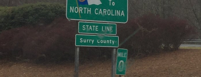 North Carolina / Virginia Border is one of Always Go.