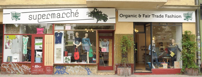 Supermarché is one of Fair Fashion.