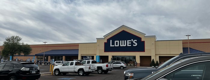 Lowe's is one of Places.