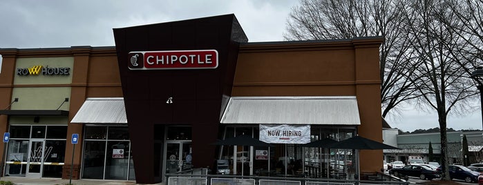 Chipotle Mexican Grill is one of lunch.