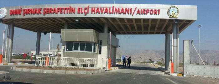 Şırnak Şerafettin Elçi Havalimanı (NKT) is one of Havalimanları.