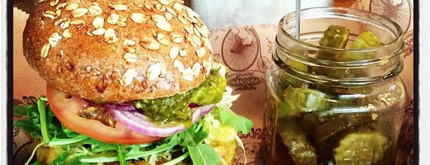 Bareburger is one of food spots.