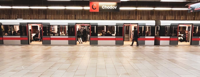 Metro =C= Chodov is one of Pražské metro.