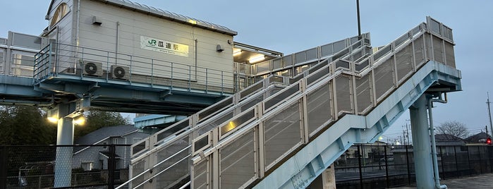 瓜連駅 is one of JR 키타칸토지방역 (JR 北関東地方の駅).