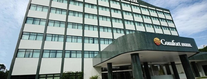 Comfort Hotel Manaus is one of Tempat yang Disukai Lu.