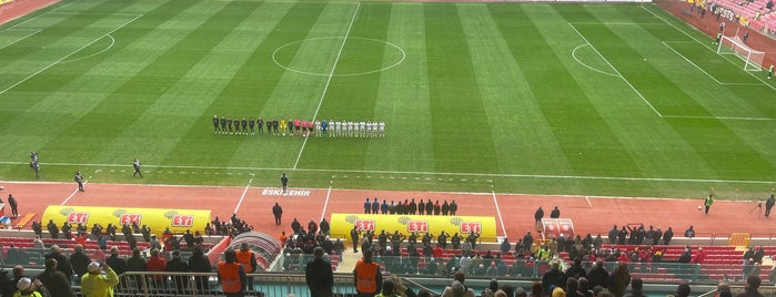 Yeni Eskişehir Stadyumu is one of Erkan'ın Beğendiği Mekanlar.
