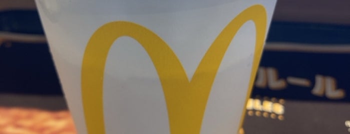 McDonald's is one of コンセント付きの店.