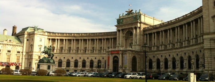 Hofburg is one of viyana.