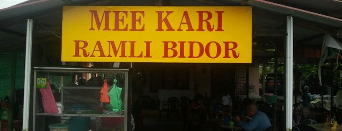 Mee Kari Ramli, Bidor is one of Makan @ Utara #3.