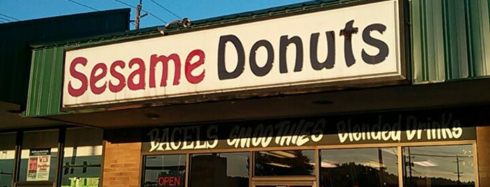 Sesame Donuts is one of Donuts in Portland.