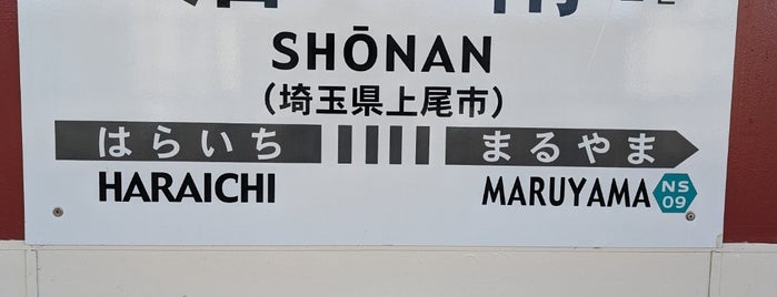 Shonan Station is one of 埼玉新都市交通伊奈線.