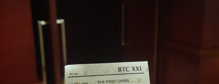 BTC XXI is one of Top picks for Movie Theaters.