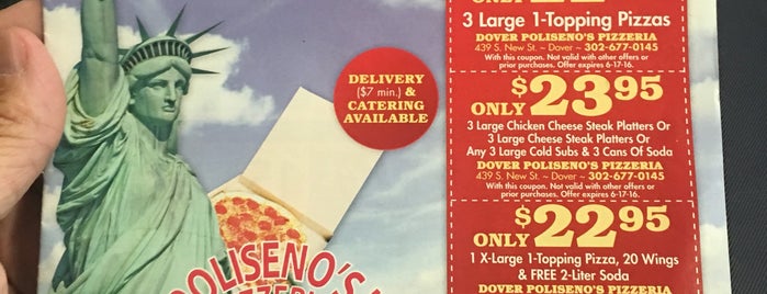 Poliseno's Pizzeria is one of Delaware - 2.