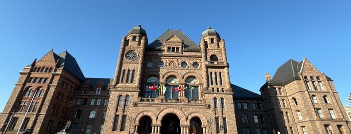 Legislative Assembly of Ontario is one of Toronto's Great Buildings.