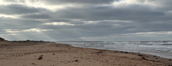 The Cavendish Beach is one of PEI.