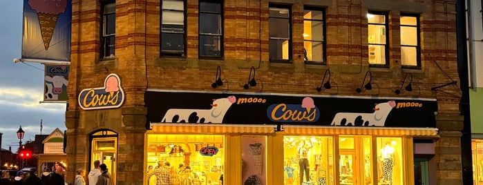 COWS Queen Street is one of Nice & good  to eat.