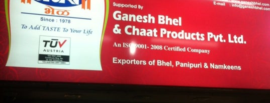 Ganesh bhel is one of My places.