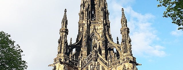 The Scott Monument is one of Edinburgh.