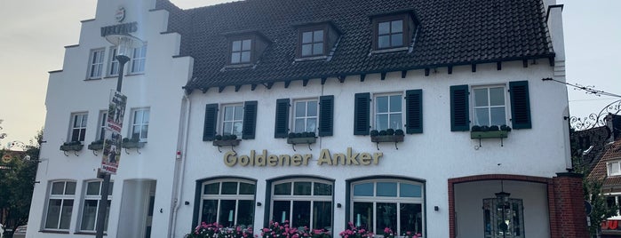 Goldener Anker is one of Michelin Restaurants.
