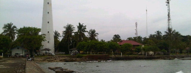Mercusuar Anyer is one of Banten Province. Indonesia. ID..