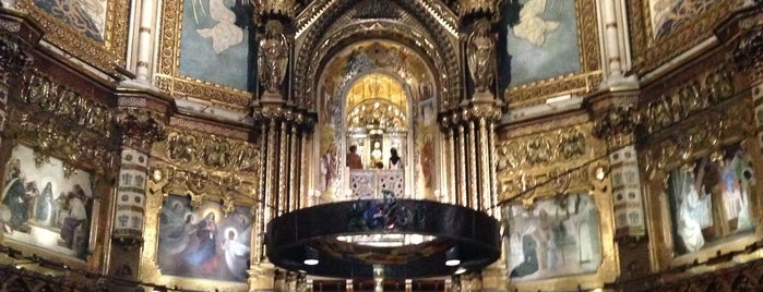 Basílica de Montserrat is one of barselona.