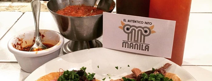 El Auténtico Pato Manila is one of Dinner in Mexico City.