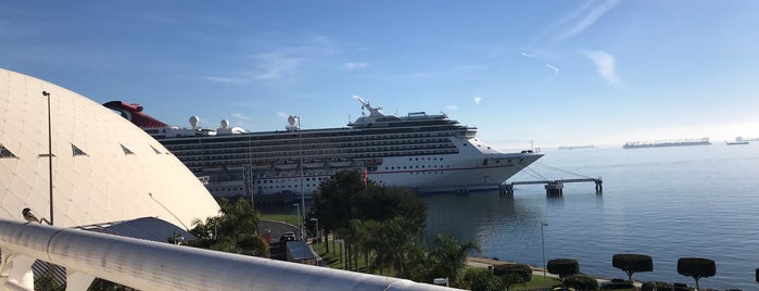 Long Beach Cruise Terminal Parking Lot is one of Orte, die Ryan gefallen.