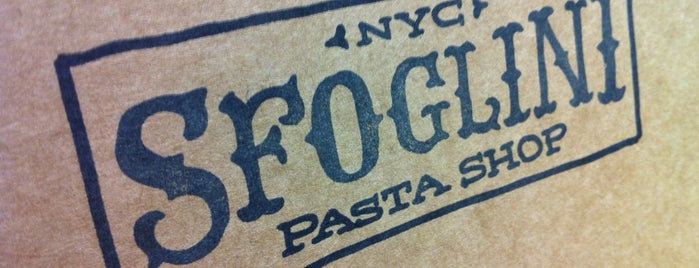 Sfoglini is one of Italian.