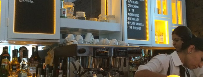 Café Toscano is one of สถานที่ที่บันทึกไว้ของ Emilio.