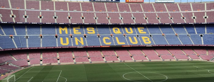 Camp Nou is one of Tempat yang Disukai Jeremy.