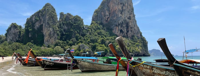 Railay-Ao Nang Boat is one of Krabi, Thailand.