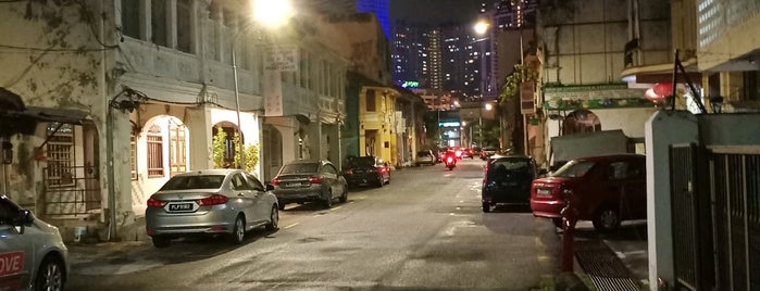 Macalister Lane is one of Penang.