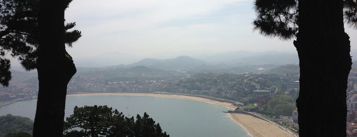 Monte Urgull is one of San Sebastián.