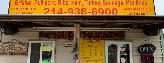 401(k) BBQ Shack is one of Places I've been.