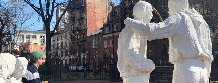 Gay Liberation Monument by George Segal is one of Milo J 님이 저장한 장소.