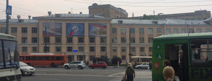 Площадь Свободы is one of Street Art in Nizhniy Novgorod.