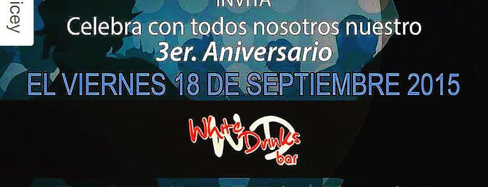 White Drink Bar is one of lugares que frecuento.