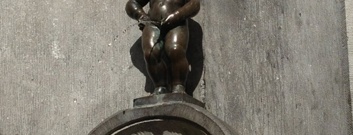 Manneken Pis is one of Bruxelles.