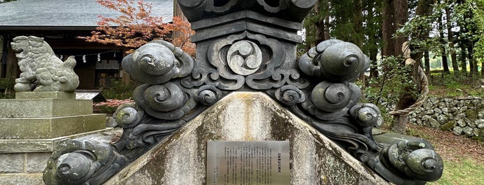 山家神社 is one of 長野に行ったらココに行く！ Vol.2.