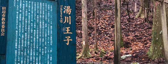 湯川王子 is one of 熊野九十九王子.